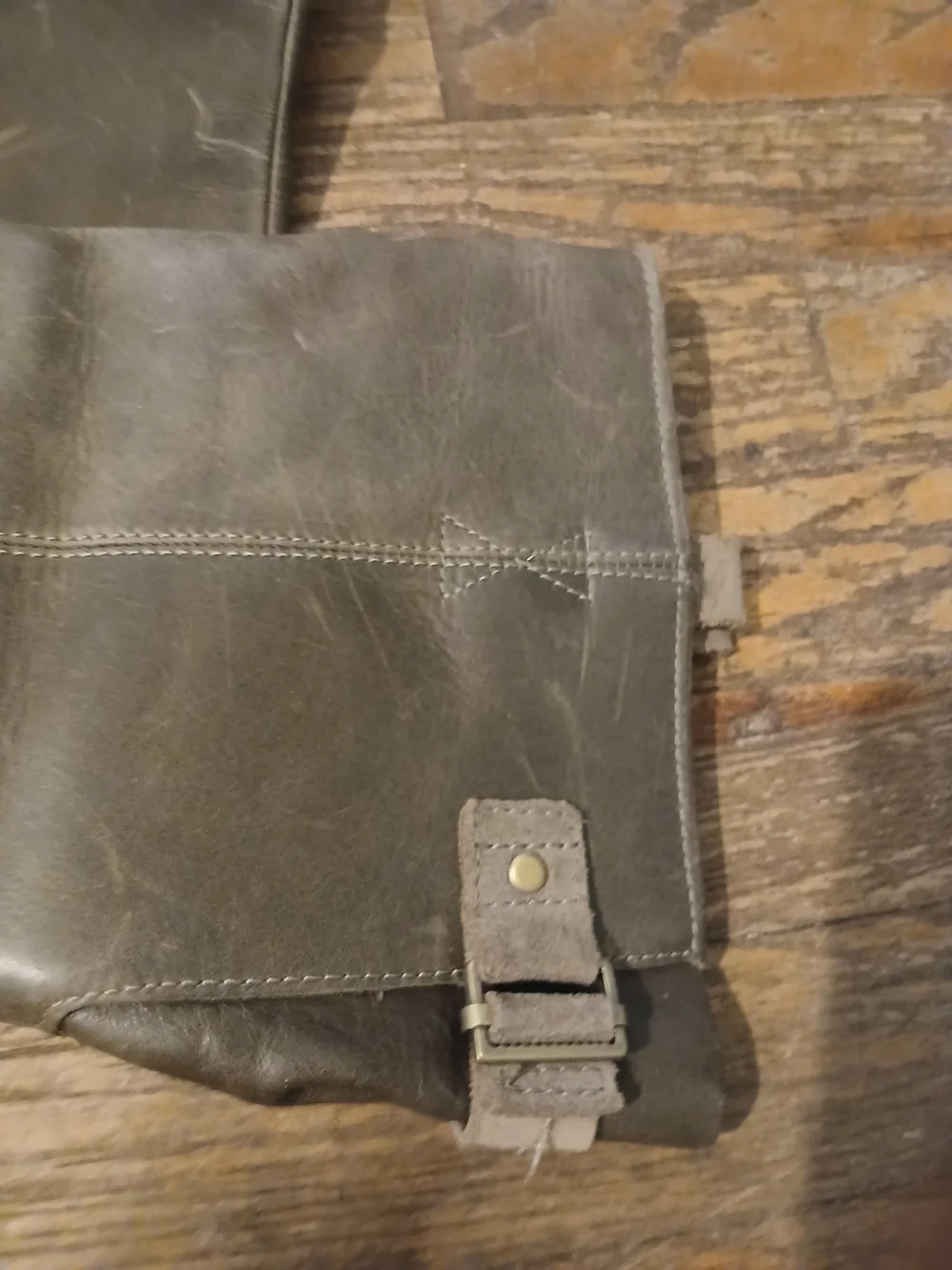Sorel Gray Tall Leather Winter Boot